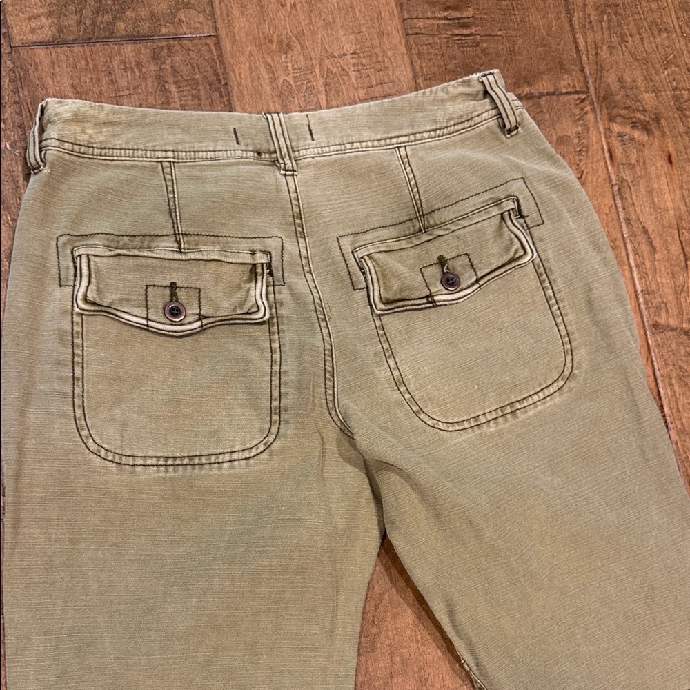 Free People Olive Flare Jeans - Picture 6 of 6